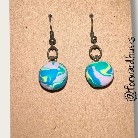 Bundle Sale 3 for $15 | Hand Crafted Clay Earrings - Picture 3 of 6